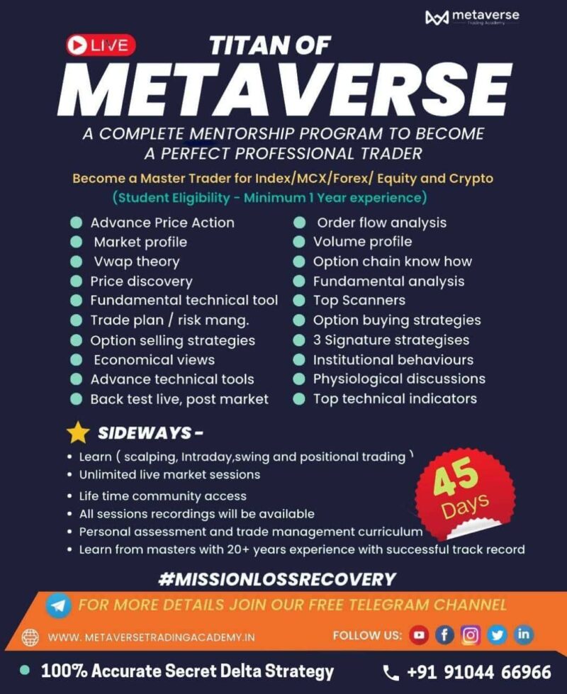 Titan of Metaverse - Course 2023
