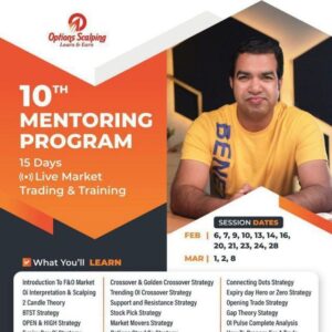 Siva Option Scalping 10th Mentoring Program