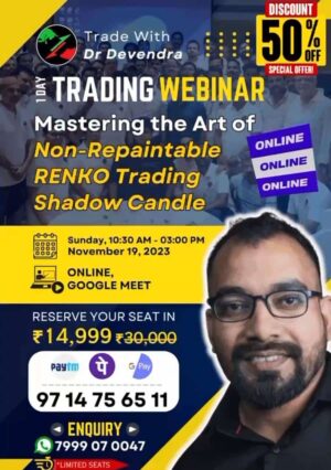 Trade with Dr Devendra - Non Repaintable RENKO Trading Webinar By Dr Devendra