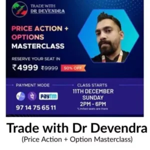 Trade With Dr. Devendra - Price Action+Option Masterclass