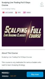 Baap of Chart - Scalping Course