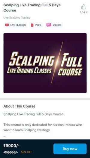 Baap of Chart - Scalping Course