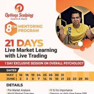 Siva Option Scalping - 8th Mentoring Program