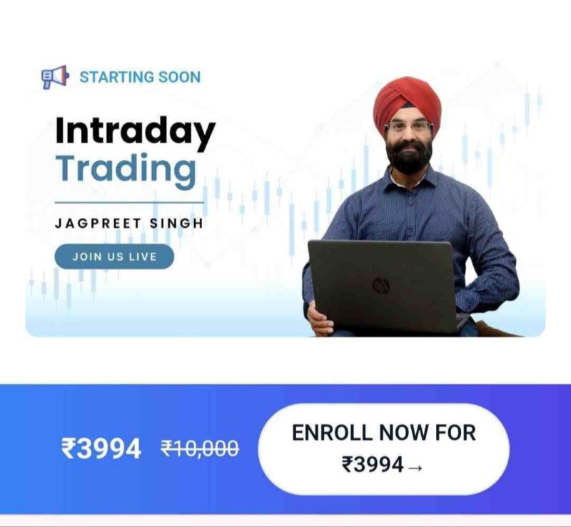 Jagpreet Singh Intraday Workshop