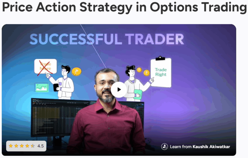 Price Action Strategy in Options Trading Course By Kaushik Akiwatkar