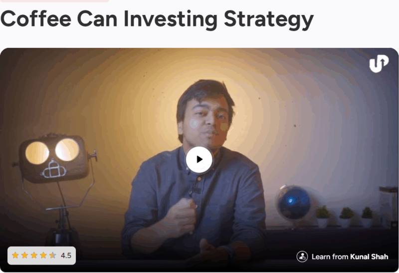 Coffee Can Investing Strategy By Kunal Shah