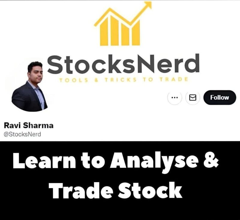 Ravi Sharma (StocksNerd) – Learn To Analyse & Trade Stock