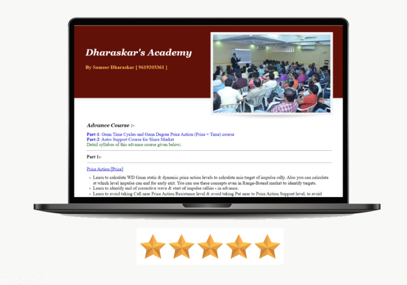 Dharaskar’s Academy Advance course