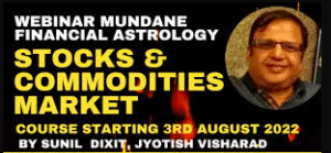 Sunil Dixit – Financial Astrology Stocks and Commodity Market Course