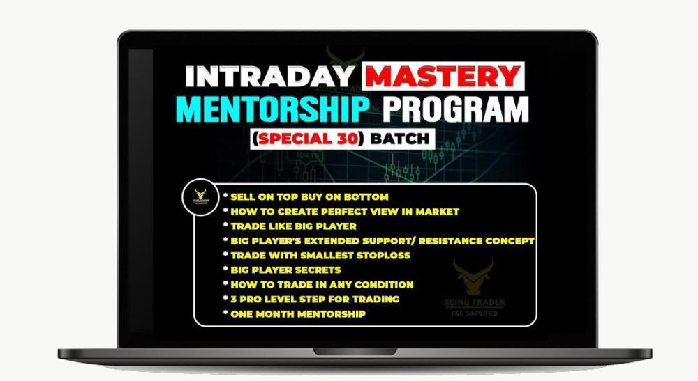 Being Trader Intraday Mastery Mentorship Program Latest 2025
