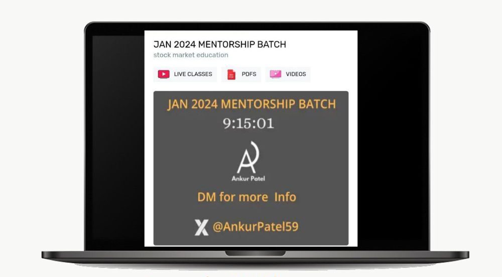 Ankur Patel Mentorship