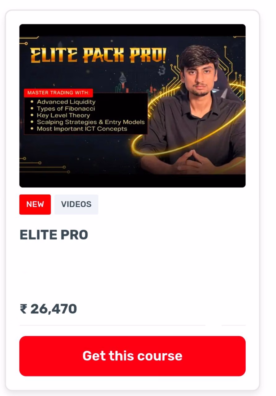 Nitishfx Elite Pack Pro Latest Course