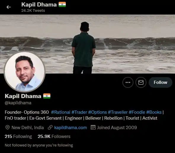 Advanced options adjustment kapil dhama course 2021