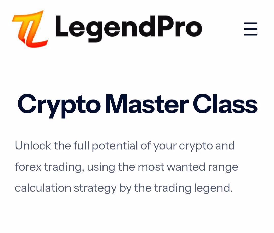 Trading Legend f&o Crypto Masterclass