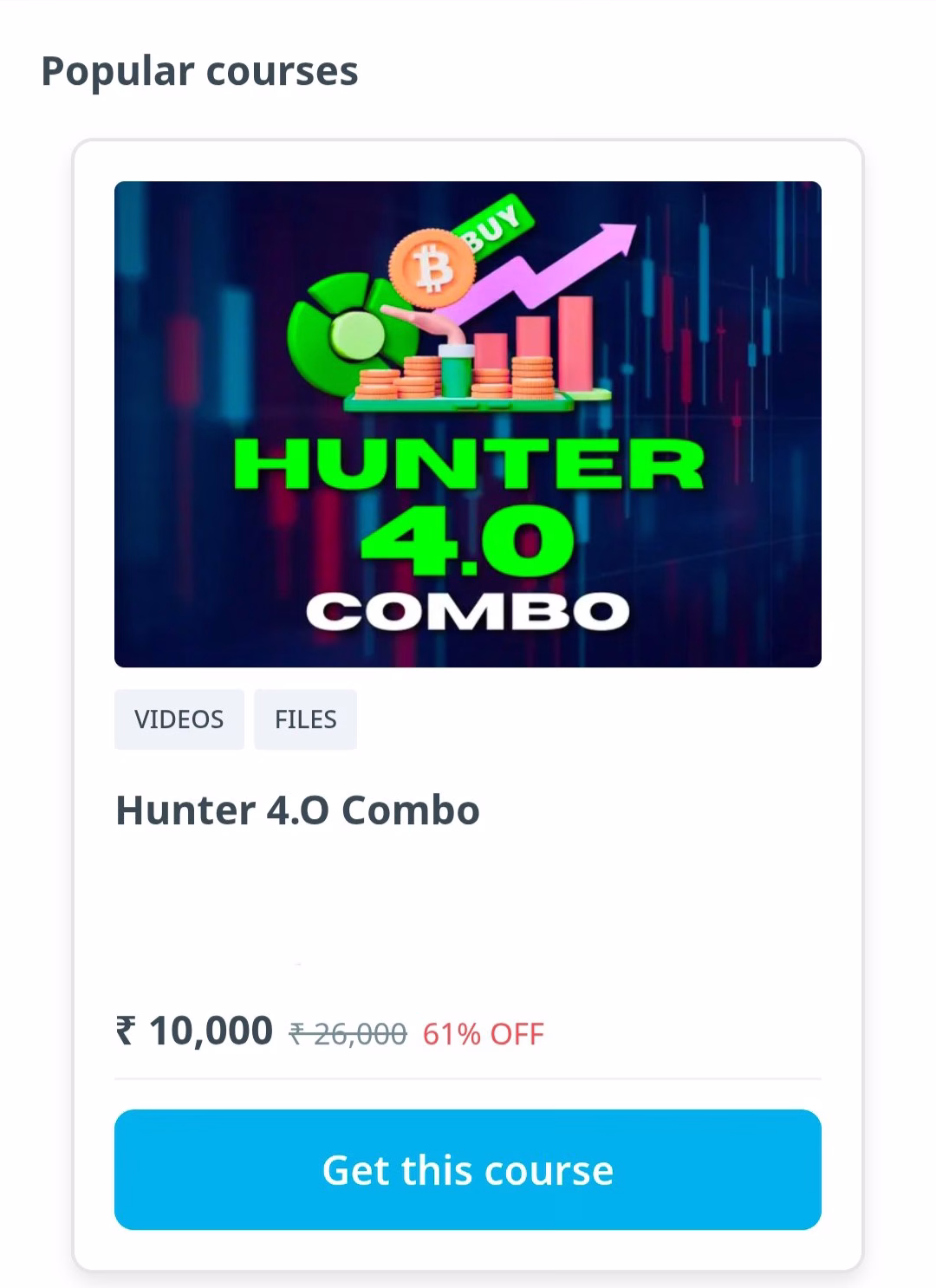 Trader Hunter Course – Hunter 4.0 Combo